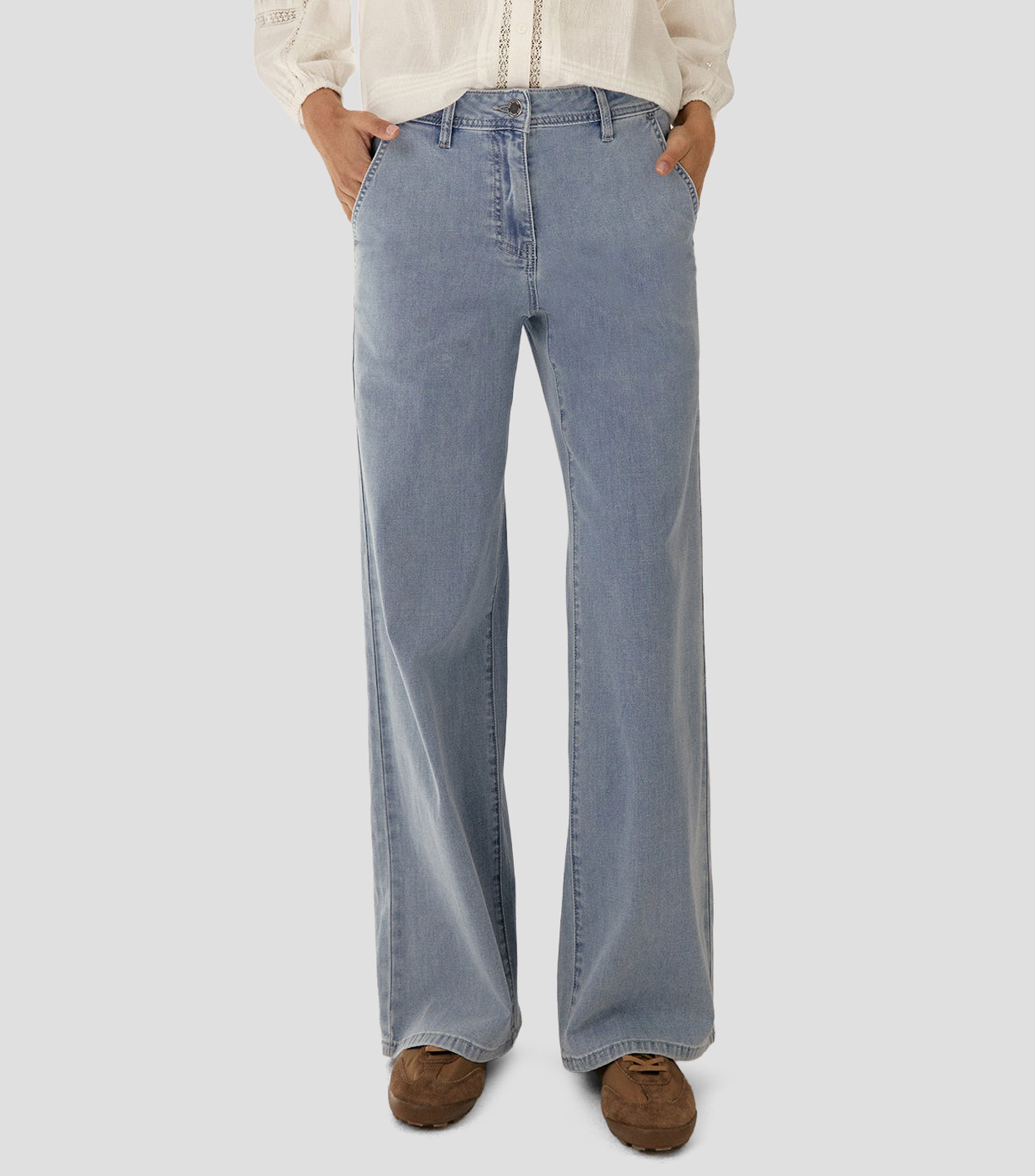 Jeans amplio Mujer